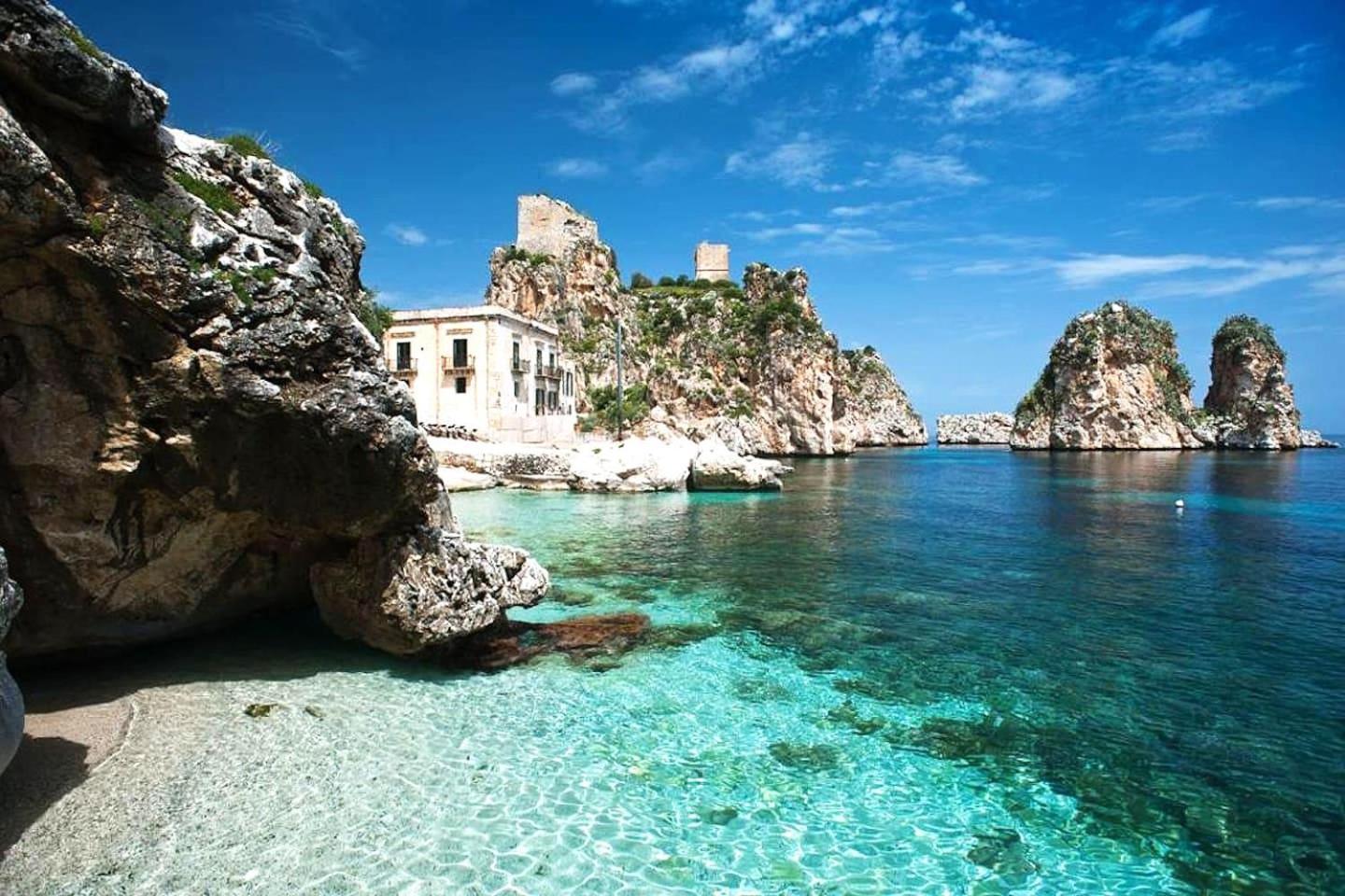 Villa Hibiscus Scopello 斯科佩洛 外观 照片